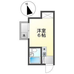 ワンルーム 間取り図