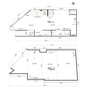ワンルーム 間取り図