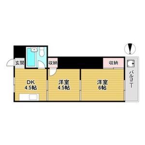 2K 間取り図
