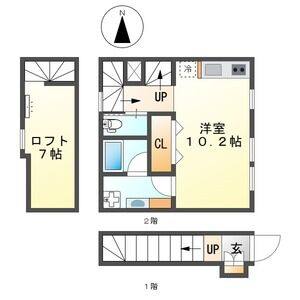 ワンルーム 間取り図