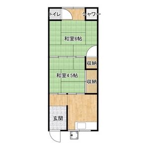 2K 間取り図