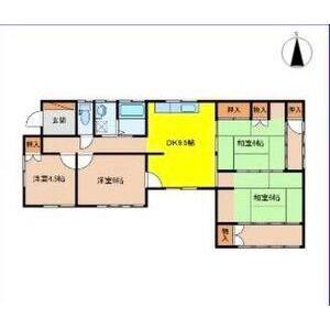 4DK 間取り図