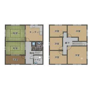 6LDK 間取り図
