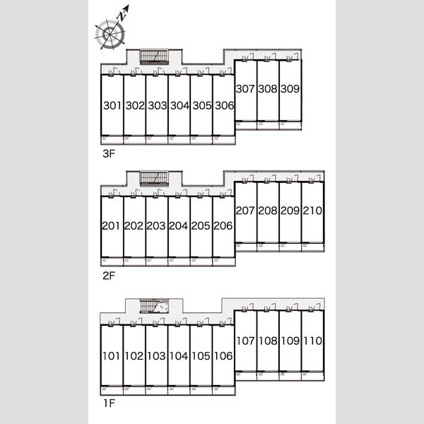 レオパレスディアコートF 室内写真2