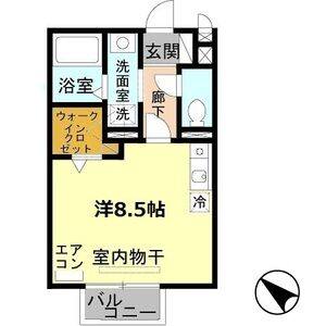ワンルーム 間取り図