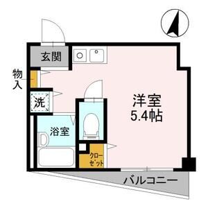 ワンルーム 間取り図