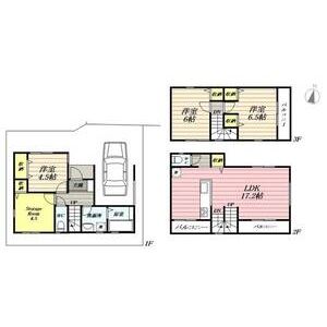 3LDK 間取り図