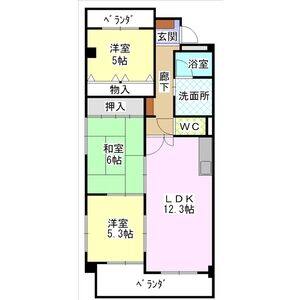 3LDK 間取り図