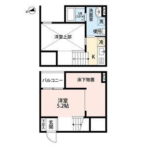 ワンルーム 間取り図