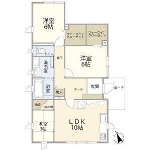 3LDK 間取り図