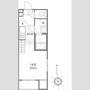 ワンルーム 間取り図