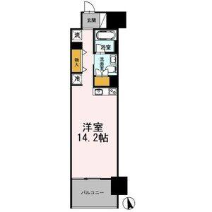 ワンルーム 間取り図