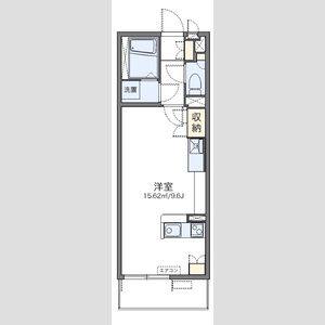 ワンルーム 間取り図