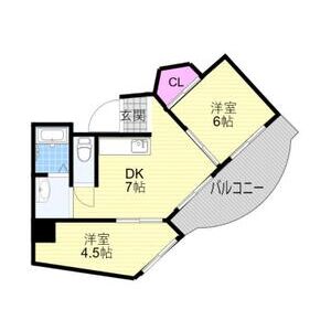 ワンルーム 間取り図