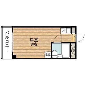 ワンルーム 間取り図