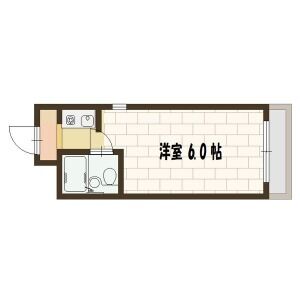 ワンルーム 間取り図