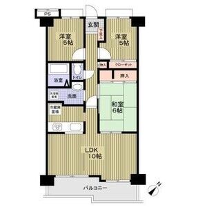 3LDK 間取り図