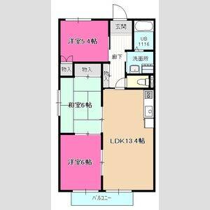 3LDK 間取り図