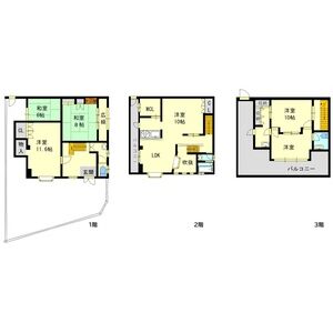 5LDK 間取り図
