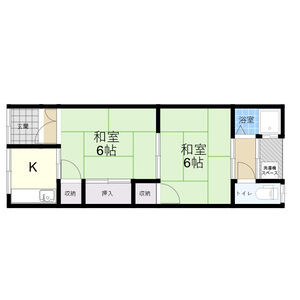 2K 間取り図