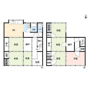 6LDK 間取り図