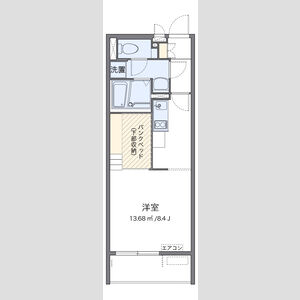 ワンルーム 間取り図