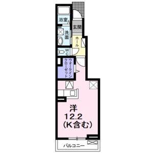 ワンルーム 間取り図
