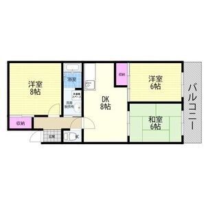 3LDK 間取り図