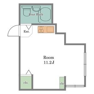 ワンルーム 間取り図