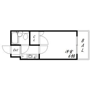 ワンルーム 間取り図
