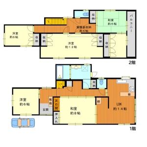 5LDK 間取り図