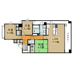3LDK 間取り図