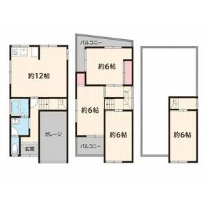 4LDK 間取り図