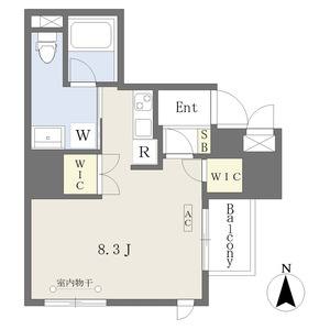ワンルーム 間取り図