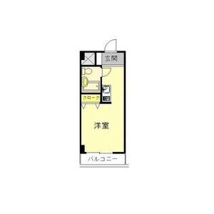 ワンルーム 間取り図