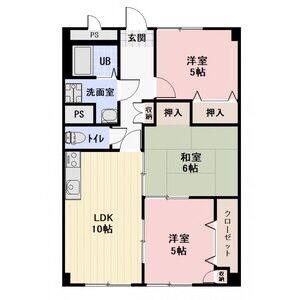 3LDK 間取り図