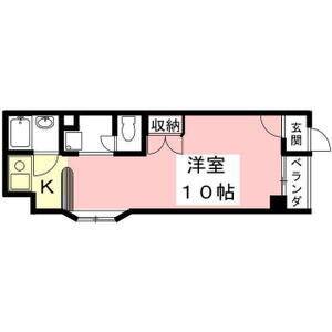 ワンルーム 間取り図