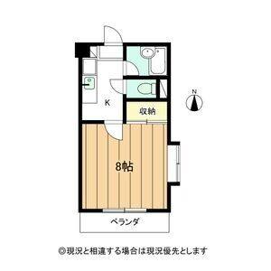 ワンルーム 間取り図