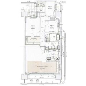 3LDK 間取り図