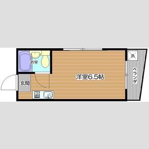 ワンルーム 間取り図