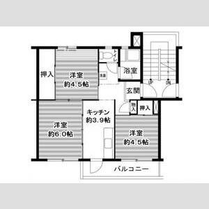 3K 間取り図