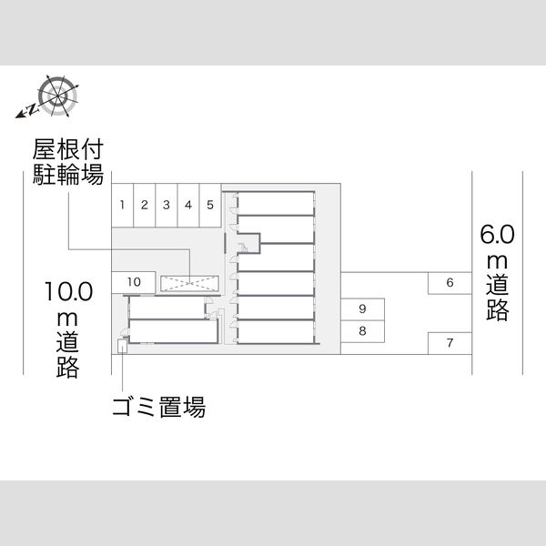 ワンルーム 間取り図