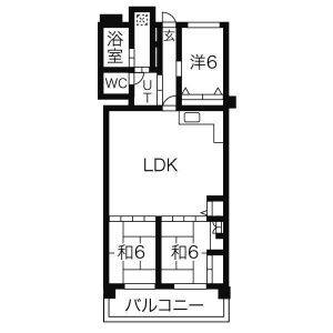 3LDK 間取り図