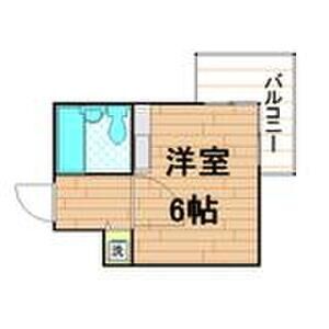 ワンルーム 間取り図