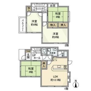 4LDK 間取り図