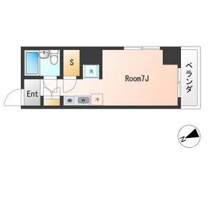 ワンルーム 間取り図