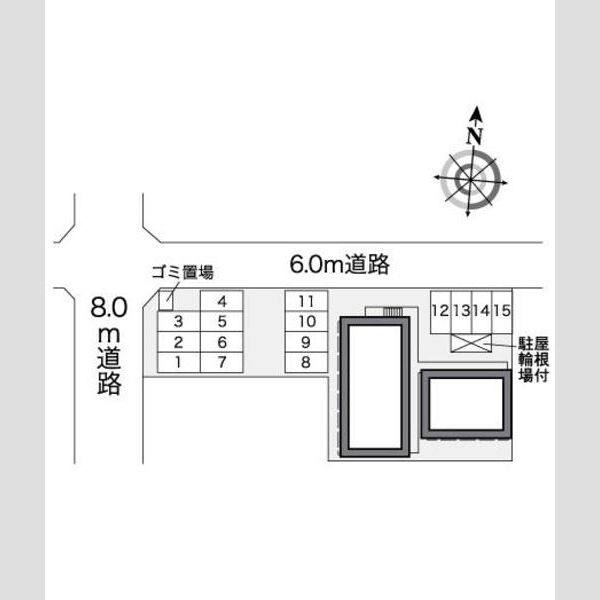 レオパレスサンフレンド緑 室内写真1