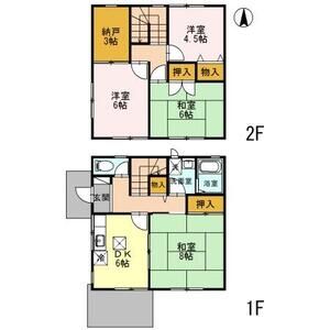 4DK 間取り図