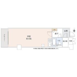 ワンルーム 間取り図