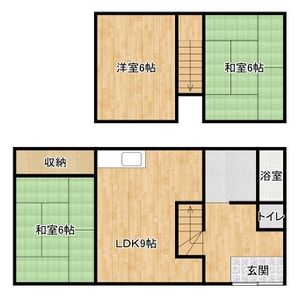 3LDK 間取り図